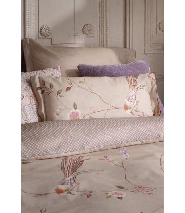 Pip Studio Bamboo Blossom Khaki sierkussen