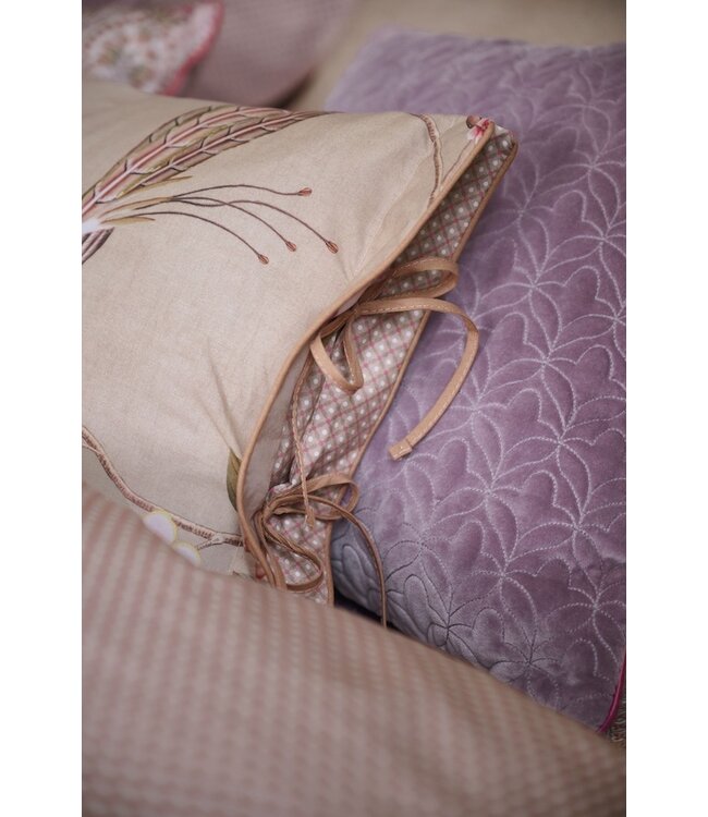 Pip Studio Bamboo Blossom Khaki sierkussen