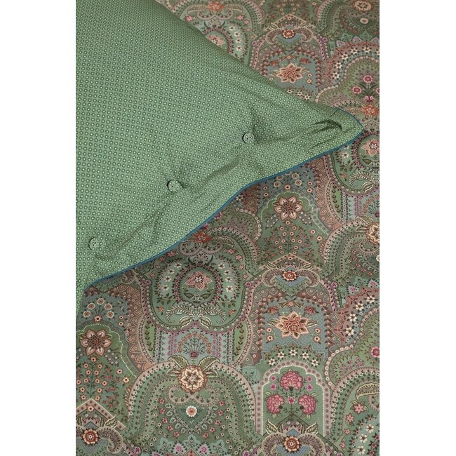 Pip Studio Little Jabali Groen kussensloop