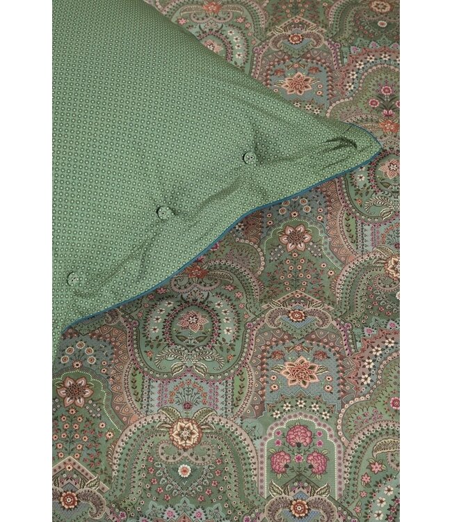 Pip Studio Little Jabali Groen kussensloop