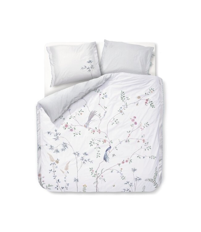 Pip Studio Bamboo Blossom Wit kussensloop