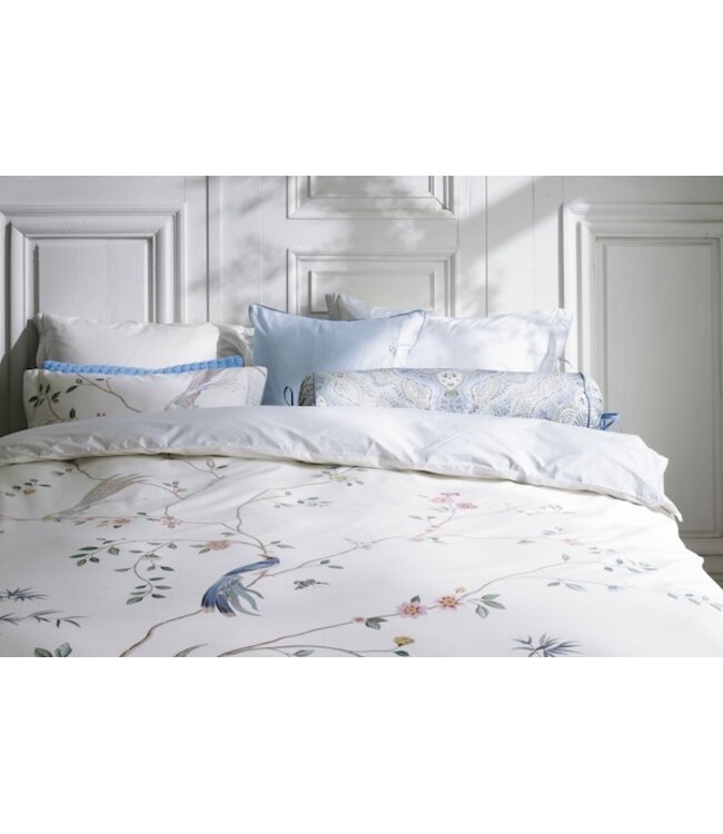 Pip Studio Bamboo Blossom Wit kussensloop