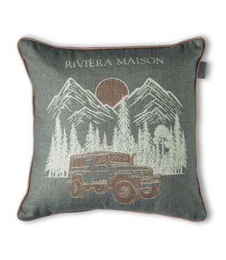 Rivièra Maison Rivièra Maison Roadtrip Groen sierkussen