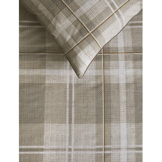 Rivièra Maison Rivièra Maison Tartan Check Zand kussensloop