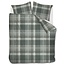 Rivièra Maison Tartan Check Groen kussensloop