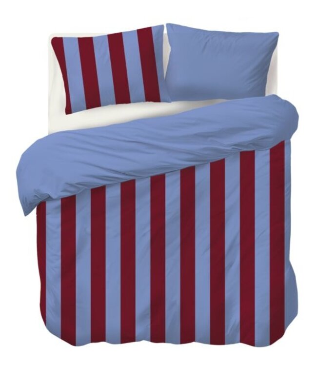 Auping Burgundy blue Dekbedovertrek