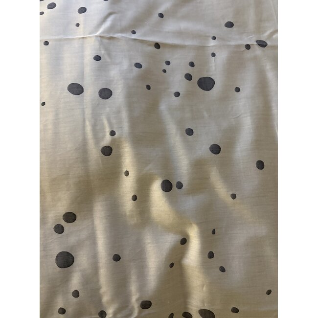 Christian Fischbacher Stardust Midnight black 140x220 knoopsluiting