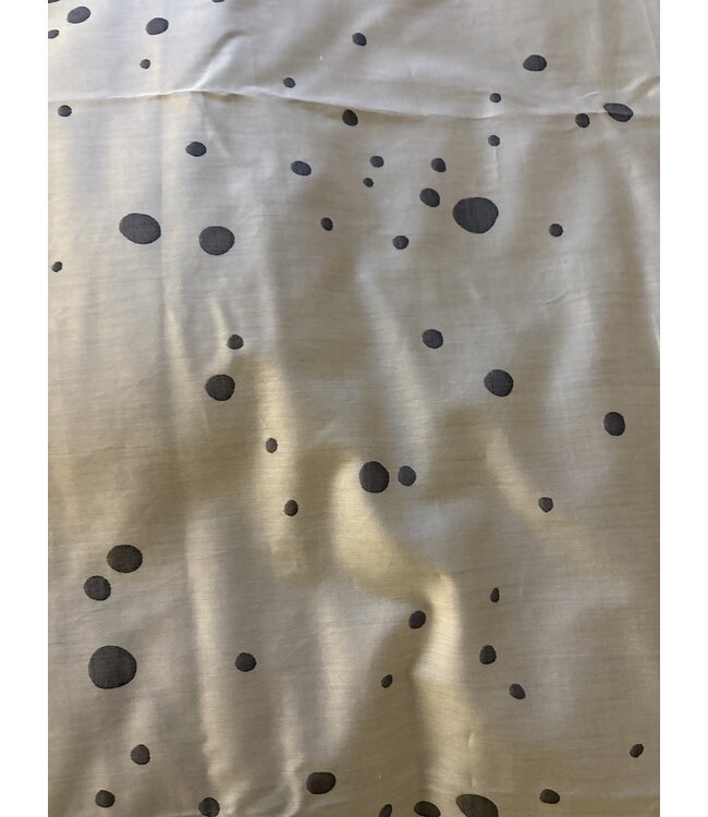 Christian Fischbacher Stardust Midnight black 140x220 knoopsluiting