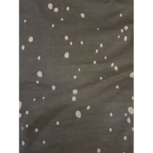 Christian Fischbacher Stardust Midnight black 140x220 knoopsluiting