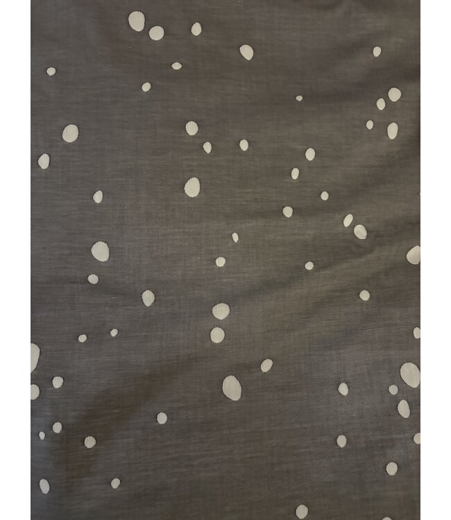 Christian Fischbacher Stardust Midnight black 140x220 knoopsluiting