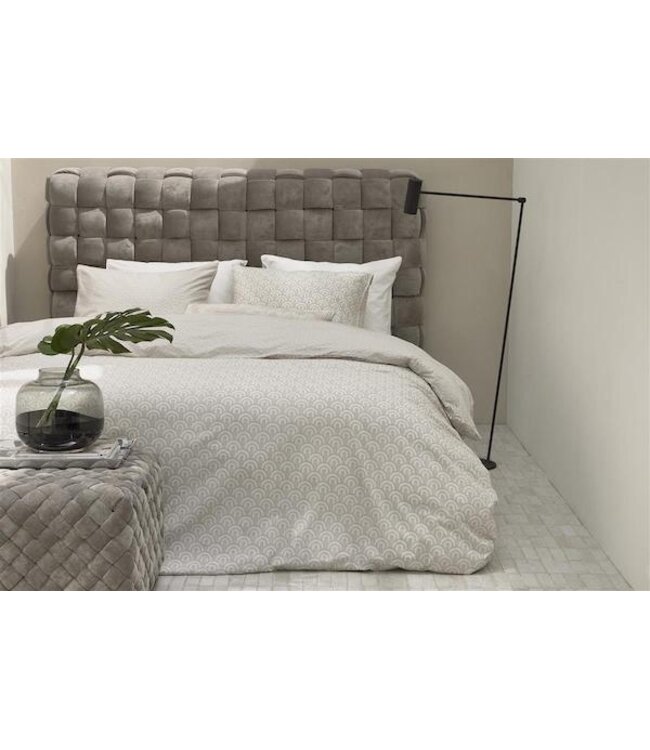 Rivièra Maison Arched Dekbedovertrek Sand