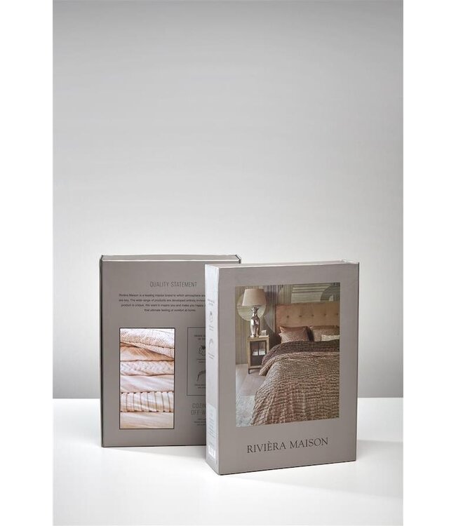 Rivièra Maison Arched Dekbedovertrek Sand