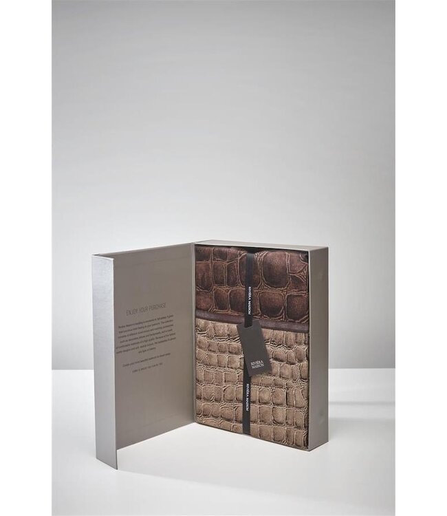 Rivièra Maison Arched Dekbedovertrek Sand