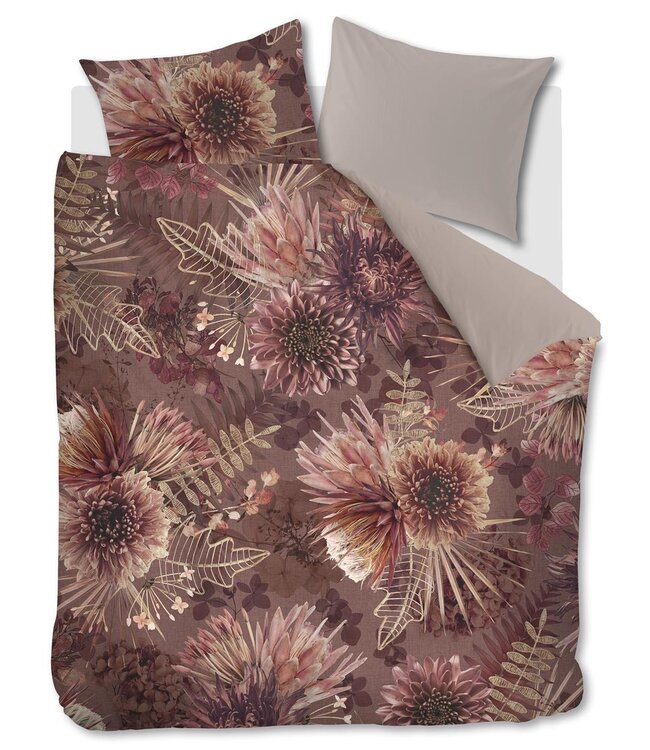 Riviera Maison Protea Dekbedovertrek Terra