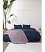 Navy Blue dekbedovertrek flanel 240x200/220