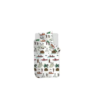Beddinghouse Beddinghouse Kids Wigwam dekbedovertrek multi 140x200/220