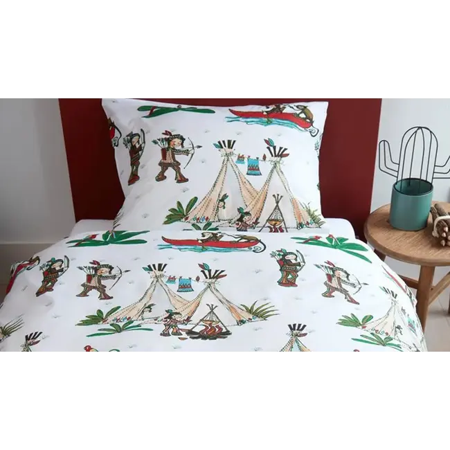 Beddinghouse Kids Wigwam dekbedovertrek multi 140x200/220