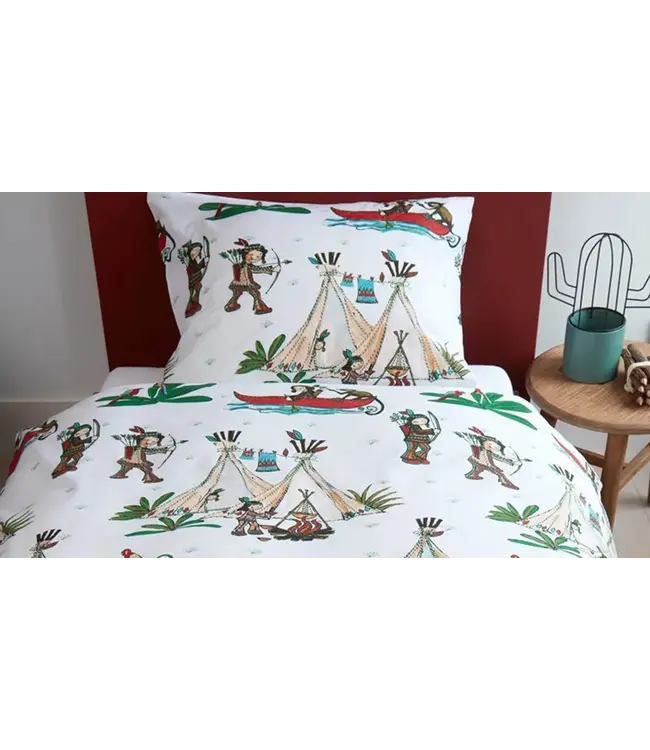 Beddinghouse Kids Wigwam dekbedovertrek multi 140x200/220