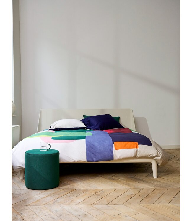 Auping Crafted collage Dekbedovertrek 240x200/220 kussenslopen met rits