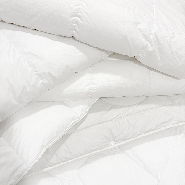 Verschillende dekbedmaterialen