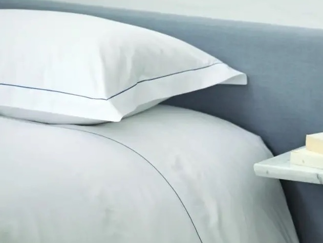 Lysdrap Linea White dekbedovertrek