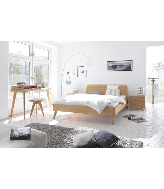 Ledikant Hasena Oak Line Bianco