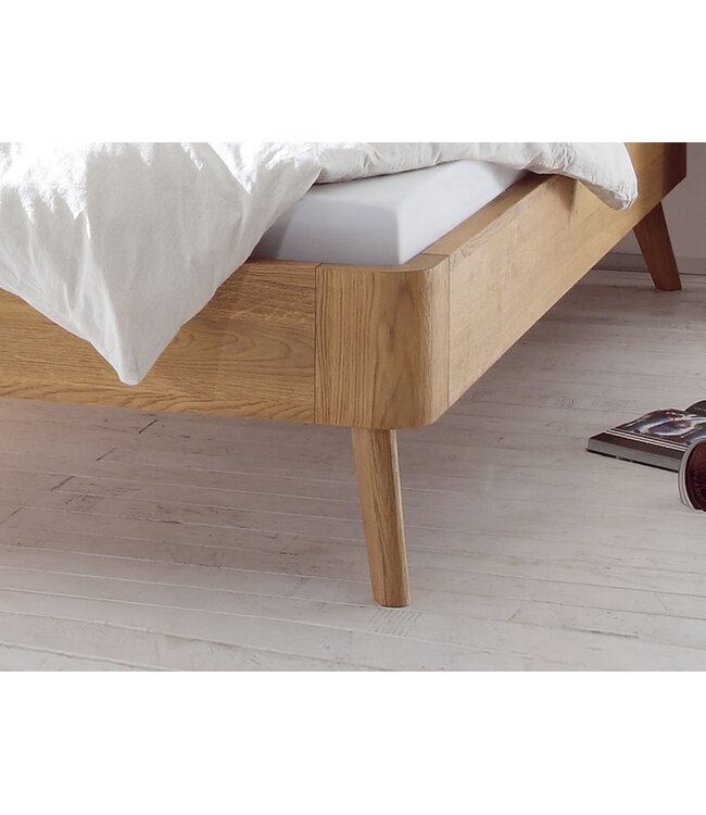 Ledikant Hasena Oak Line Bianco