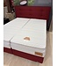LeDorm Regale 180x210 cm Boxspring rood Incl. hoofdbord.