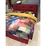 LeDorm Regale 180x210 cm Boxspring rood Incl. hoofdbord.