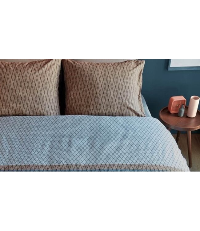 Beddinghouse Leith Blue dekbedovertrek