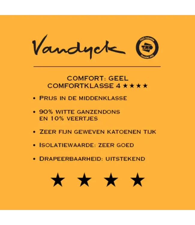 Vandyck Astro 90 Duo Donsdekbed (Laatste stuks)