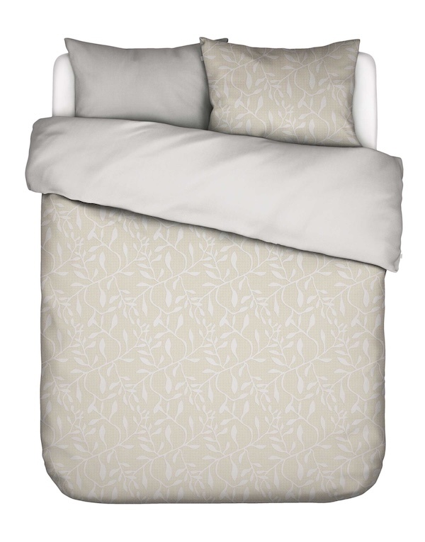 Essenza Willow Stone gray dekbedovertrek