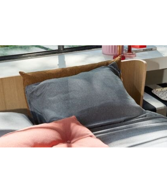 Auping Flannel grey kussensloop 60x70