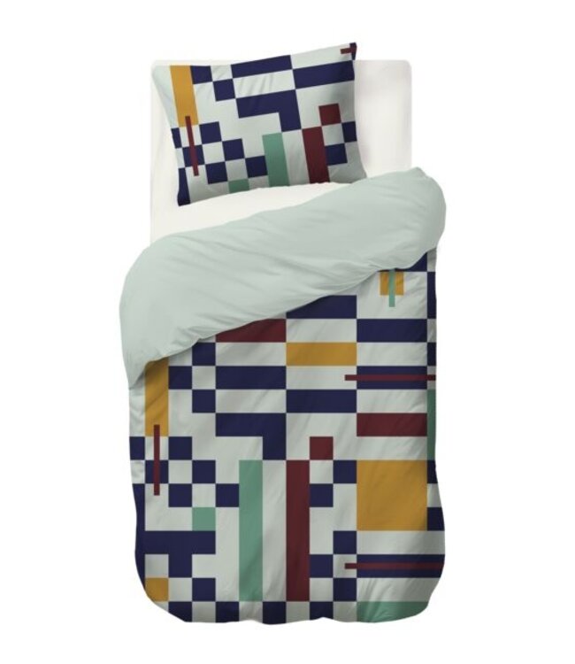 Auping pixel poetrydekbedovertrek