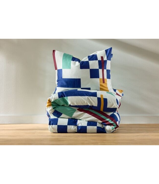 Auping pixel poetry dekbedovertrek