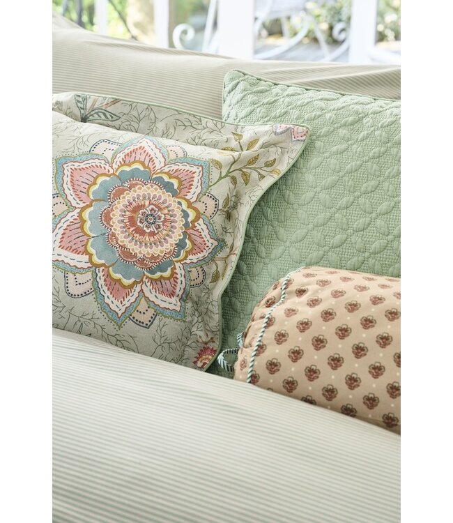 Pip Studio Mumbai Morning Licht groen dekbedovertrek