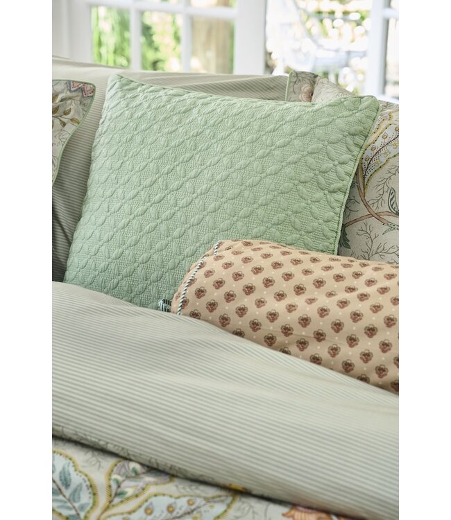 Pip Studio Mumbai Morning Licht groen dekbedovertrek