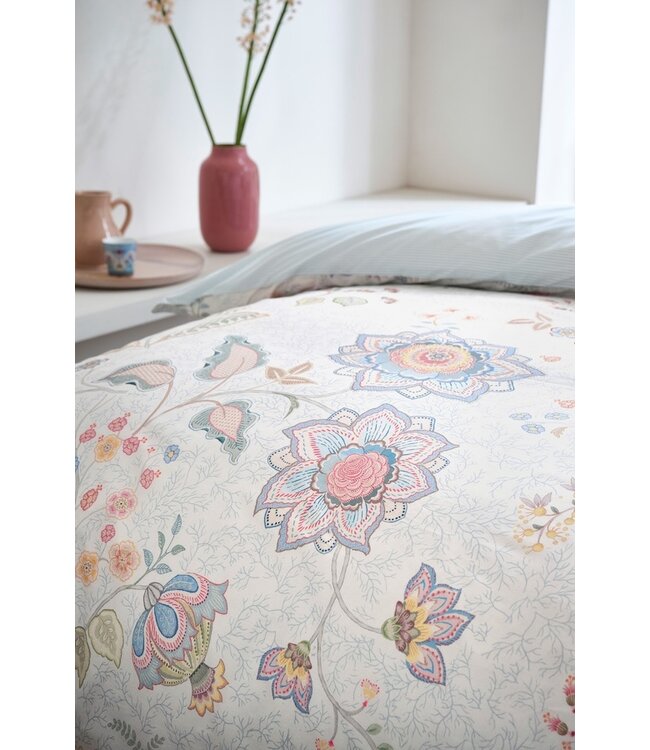 Pip Studio Mumbai Morning Licht blauw dekbedovertrek