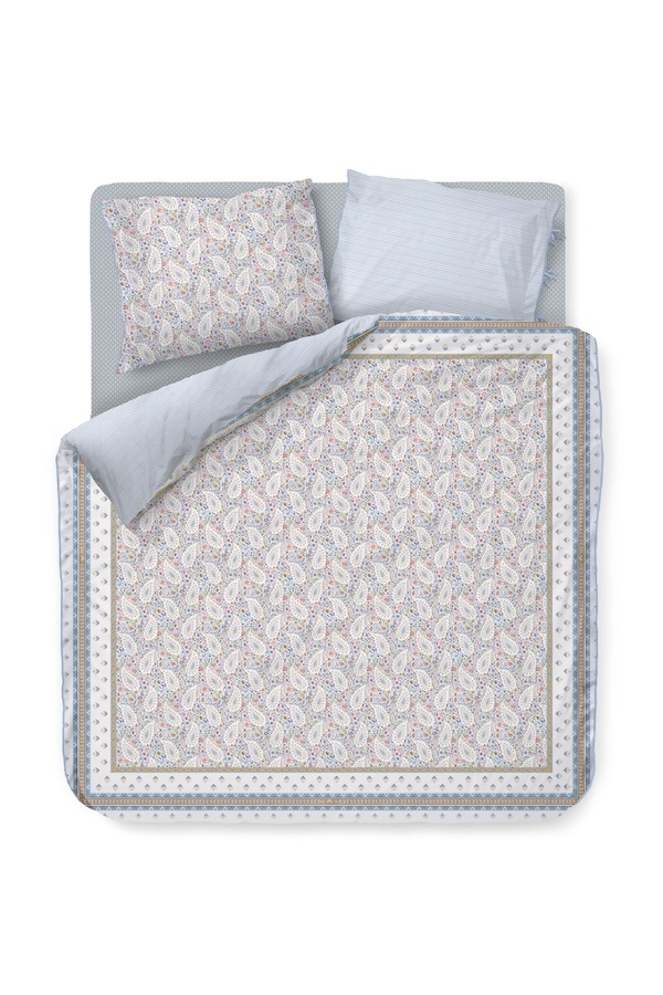 Pip Studio Kairi Bloom Licht blauw dekbedovertrek