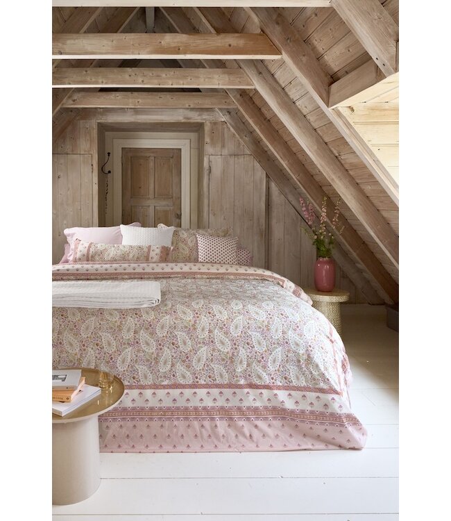 Pip Studio Kairi Bloom Licht roze dekbedovertrek