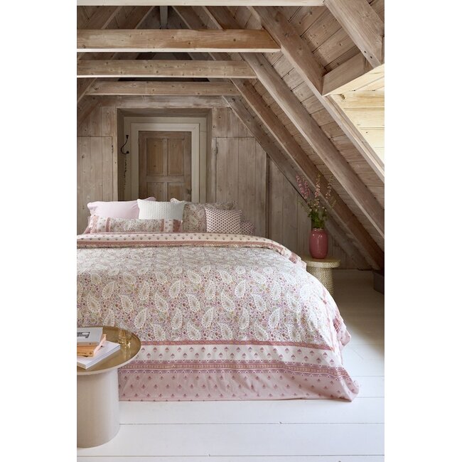 Pip Studio Kairi Bloom Licht roze dekbedovertrek