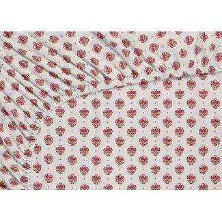 Pip Studio Pip Studio Jaipur Flower Hoeslaken Licht roze