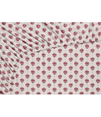 Pip Studio Pip Studio Jaipur Flower Hoeslaken Licht roze