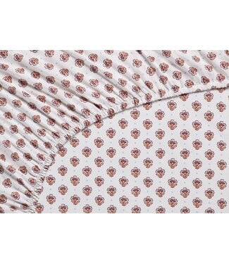 Pip Studio Pip Studio Jaipur Flower Hoeslaken Licht blauw