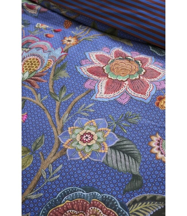 Pip Studio Bombay Bold Donkerblauw dekbedovertrek