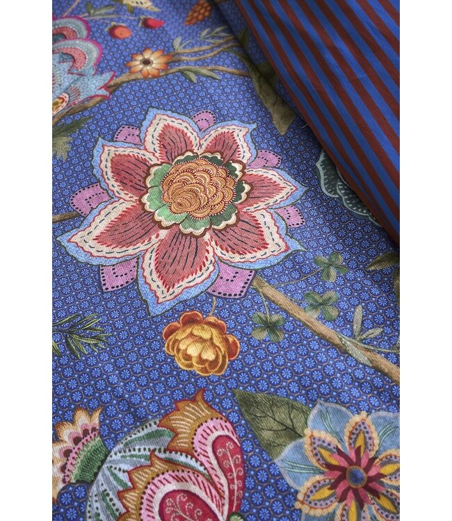 Pip Studio Bombay Bold Donkerblauw dekbedovertrek