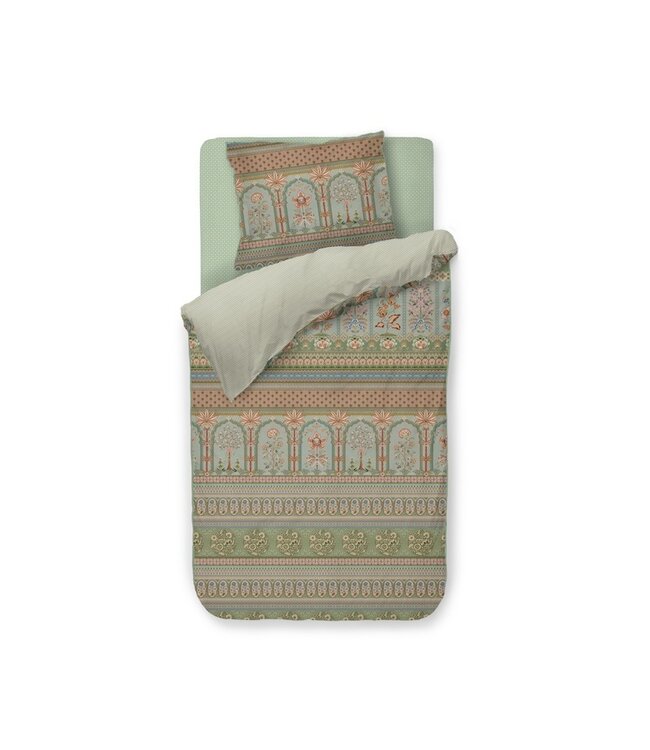Pip Studio Bollywood Dreams Groen dekbedovertrek