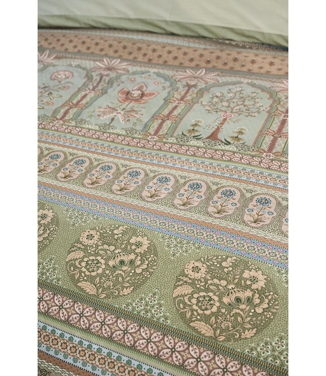 Pip Studio Bollywood Dreams Groen dekbedovertrek