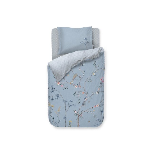Pip Studio Bamboo Blossom Licht blauw dekbedovertrek