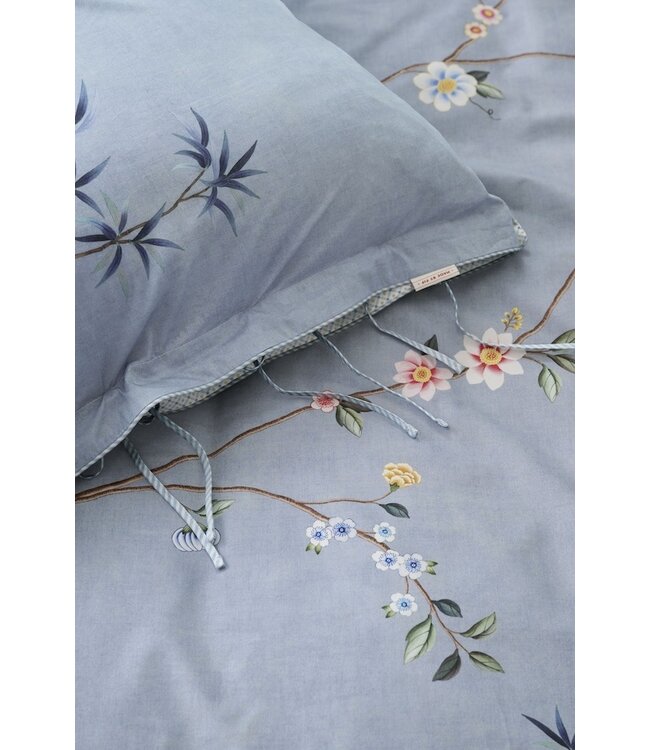 Pip Studio Bamboo Blossom Licht blauw dekbedovertrek